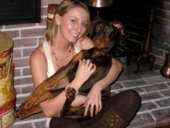 obedienced trained Doberman in Newburyport MA